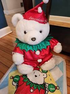 Vintage 1994 Dayton Hudson Santa Bear In Original Bag