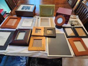 Entire Lot of Picture Photo Frames