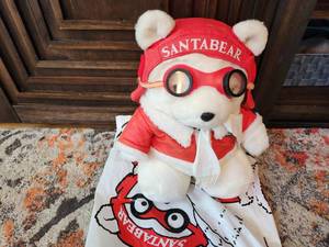 Vintage 1987 Dayton Hudson Santa Bear In Original Bag