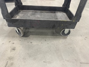lot 45 image: Uline Utility Cart (Black)