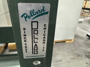 lot 133 image: Pollard Heavy Duty Narrow Work Station with lower shelf
