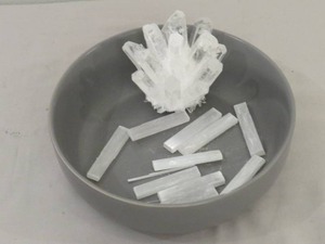 Healing Crystals and Bowl