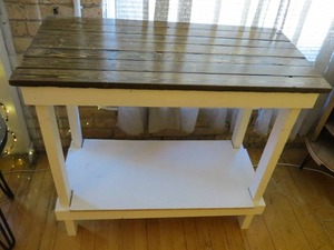 Handcrafted Display Table - 36 x 18 x 32