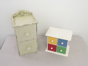2 Piece Lot of Small Storage BoxsChests