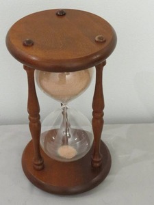 Wooden Hour Glass