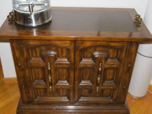 Rolling Buffet Server Cabinet - 36 x 18 x 31