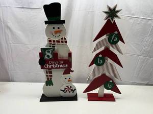 OO. New Wooden Christmas Signs-Appox 3ft Tall