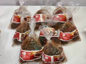 MM. 8 Bags of Cinnamon Pine Cones