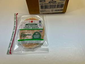 12x 6oz Applegate Organics Oven Roasted Turkey Breast Sell By 02142024