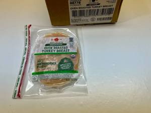 12x 6oz Applegate Organics Oven Roasted Turkey Breast Sell By 02142024