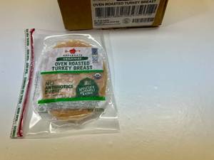 12x 6oz Applegate Organics Oven Roasted Turkey Breast Sell By 02142024