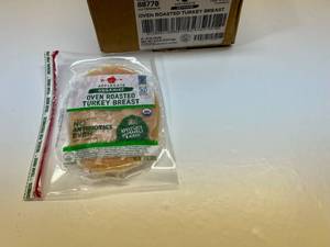 12x 6oz Applegate Organics Oven Roasted Turkey Breast Sell By 02142024