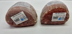 F. 2.98lb & 2.51lb Smithfield Honey Cured Sliced Ham Best by 02112024