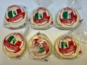 MM.6x 18ct White Corn Tortillas-Street Taco Size