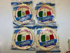 MM. 4x 8ct La Banderita Carb Counter Flour Tortillas