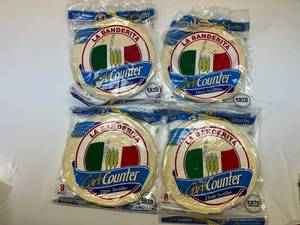 MM. 4x 8ct La Banderita Carb Counter Flour Tortillas