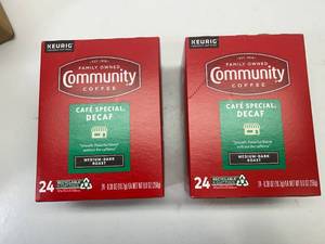 24x 2 Community Coffee Caf� Special Decaf K-Cups