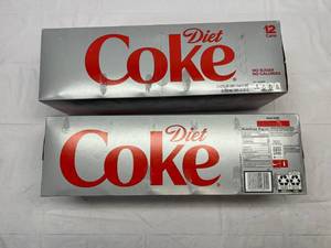 2x 1-12oz Cans Diet Coke