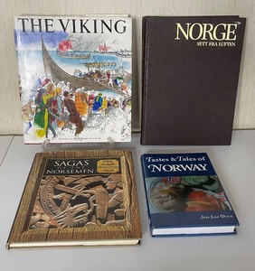 lot 84 image: LOT 4 Norwegian Hard Cover Books