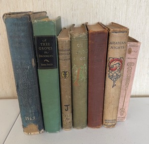 lot 147 image: 7 Vintage  Antique Books