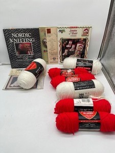 lot 243 image: Nordic Knitting LOT Book Yarn Patterns