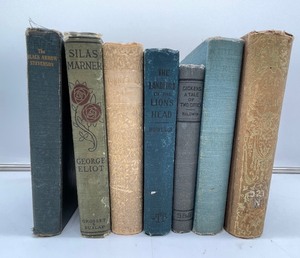 lot 268 image: 7 Vintage  Antique Books