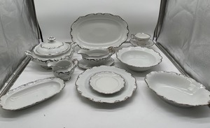 lot 395 image: 42 Pieces of Platinum Elegance China Schumann Arzberg Germany