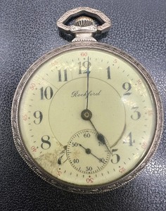 lot 487 image: Vintage Antique Rockford Pocket Watch