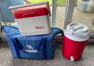 lot 451 image: Farmstead Cooler and misc LOT