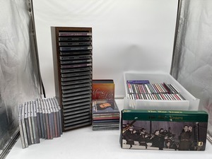 lot 308 image: Large Lot of Cds and CD Holder