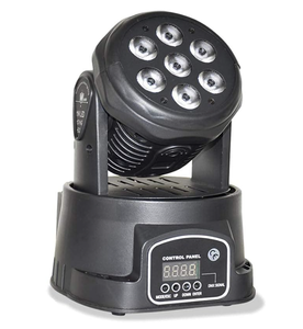 lot 424 image: Stage Light LED Moving Head Professional Professional Mini Moving Head Lighting 4In1 Strobe Effect