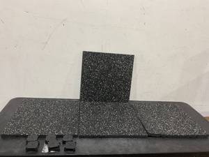 lot 204 image: LOT OF 4 Rubber Gym Mats
