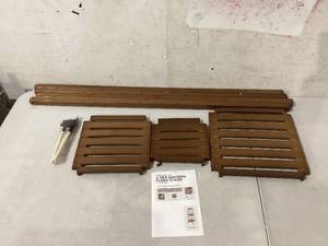 lot 285 image: 3-Tier Indoor Plant Stand Mid Century Bamboo Plant Stand Measures 38