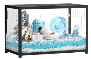 lot 21 image: BUCATSTATE Hamster Cage Metal 2.0 - Small Animal Habitats Large Stackable with Top Access