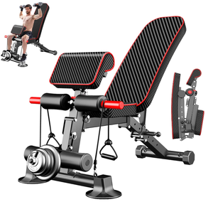 lot 25 image: Adjustable Weight Bench - Utility Weight Benches for Exercise
