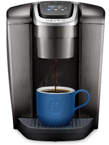 lot 80 image: Keurig K-Elite Single-Serve K-Cup Pod Coffee Maker, Brushed Slate, 12 oz. Brew Size