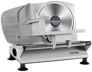 lot 94 image: OSTBA Meat Slicer, Electric Deli Food Slicer with Removable Stainless Steel Blades