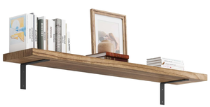 lot 156 image: Wallniture Cervo in deep Floating Shelves for Wall, Living Room Book Shelf for Wall