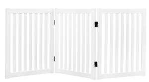 lot 176 image: WELLAND Wooden Freestanding Pet Gate