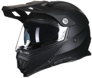 lot 201 image: TRIANGLE Full Face Motorcycle Helmet ATV Dirt Bike Helmet Dual Sport Off-Road for Men DOT Approved