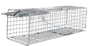 lot 210 image: Heavy Duty Catch Release Medium Live Humane Animal Cage Trap for Rats, Squirrels, Chipmunks, Weasels