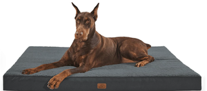lot 255 image: Bedsure Jumbo Dog Bed for Large Dogs - XXL Orthopedic Dog Beds with Removable Washable Cover