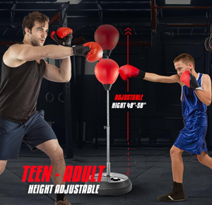 lot 310 image: Tech Tools Punching Bag with Stand Height Adjustable