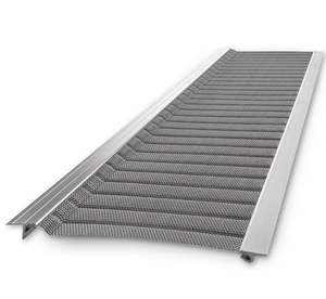 lot 332 image: Raptor Gutter Guard  48 FT. (Nominal) Contractor Grade Stainless Steel