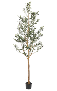 lot 341 image: Realead Artificial Olive Tree 7ft(82)