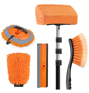 lot 387 image: 4-12ft Car Cleaning Kit, Thick Aluminum Extension Pole