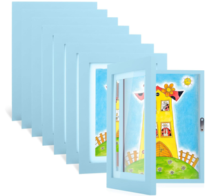 lot 388 image: Pinkunn 8 Packs Artwork Frame for Kids