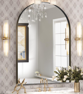 lot 390 image: Brightify Arched Mirror, Arched Wall Mirror