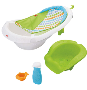 lot 493 image: Fisher-Price 4-in-1 Sling n Seat Tub, Green