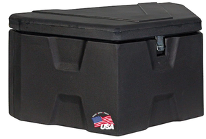 lot 4 image: Buyers Products 1701680 Black Poly Trailer Tongue Truck Tool Cargo Storage Box,18 x 19 x 36 Inch